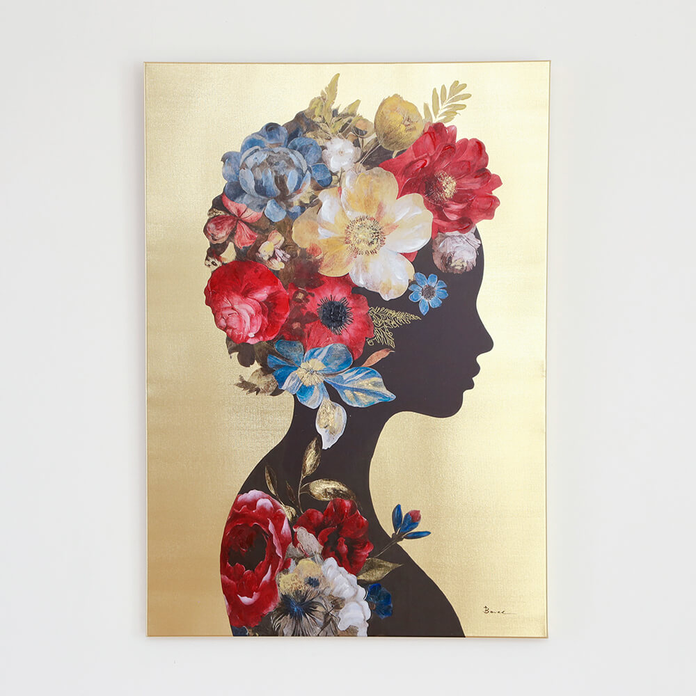 ネイチャーフラワー レフト 70×100 - アート・インテリア絵画の通販