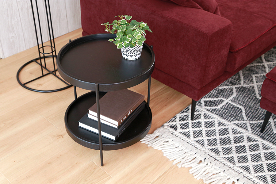 円形サイドテーブル - サイドテーブルの通販 ｜リビングハウス【公式