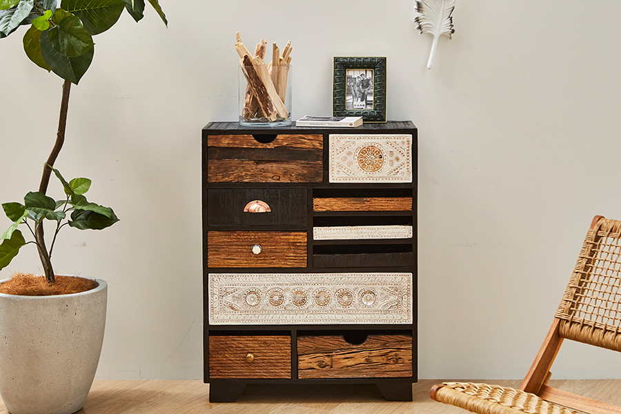 廃番】フィンカ（10Drawers） キャビネット - リビングボード