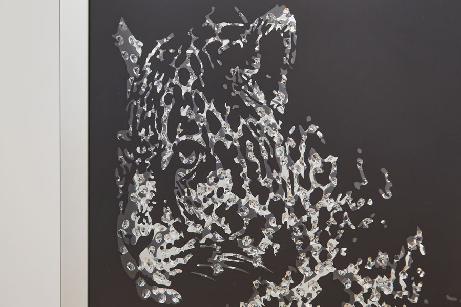 ミラーレオパード アート - アート・インテリア絵画の通販 ｜リビング