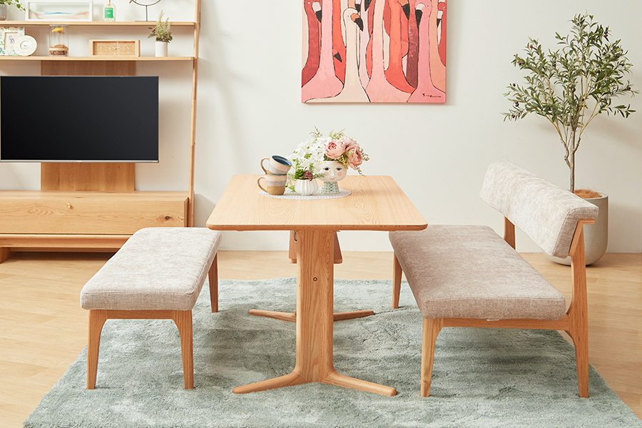 廃番】HUG（ハグ）ダイニングテーブル - ダイニングテーブルの通販