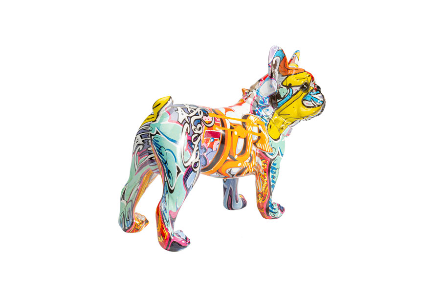 グラフィティドッグ デコフィギア - オブジェ・置物の通販 ｜リビング