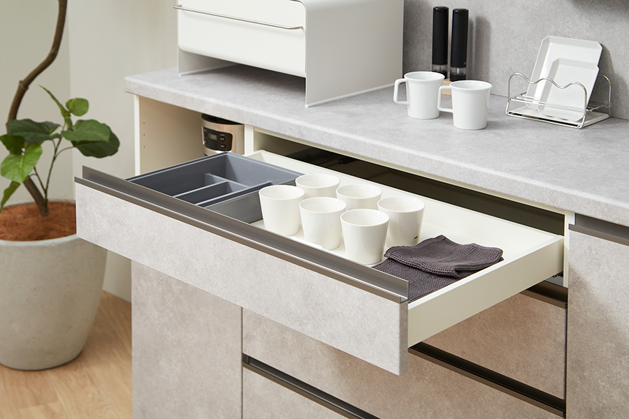 LUU（ルー）ダイニングボード - 食器棚・キッチンボード・ワゴンの通販