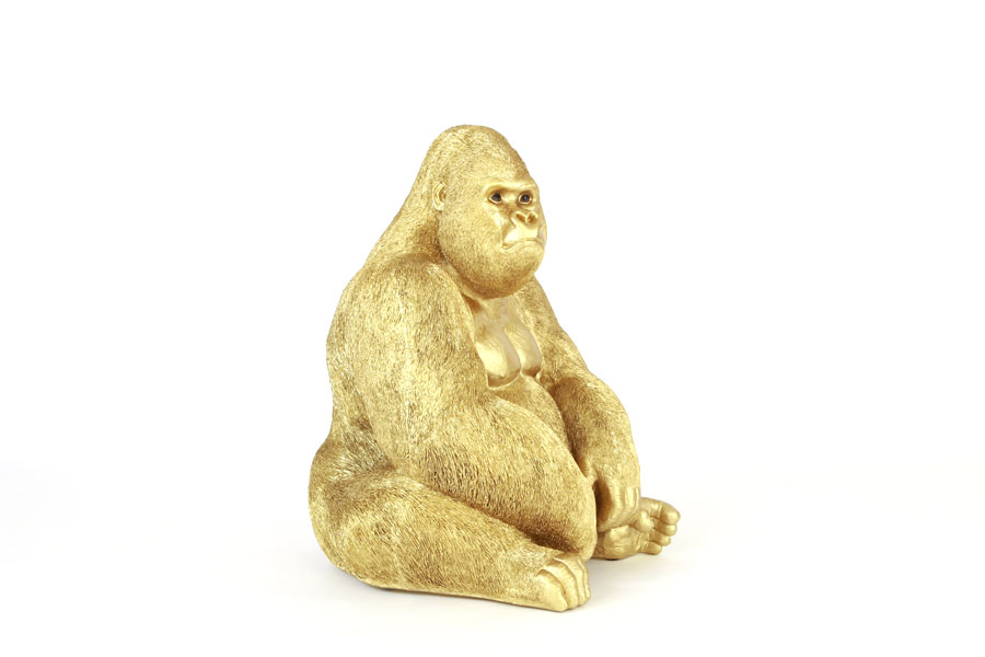 モンキーゴリラサイド ゴールド XL(E-b)R デコフィギア - オブジェ