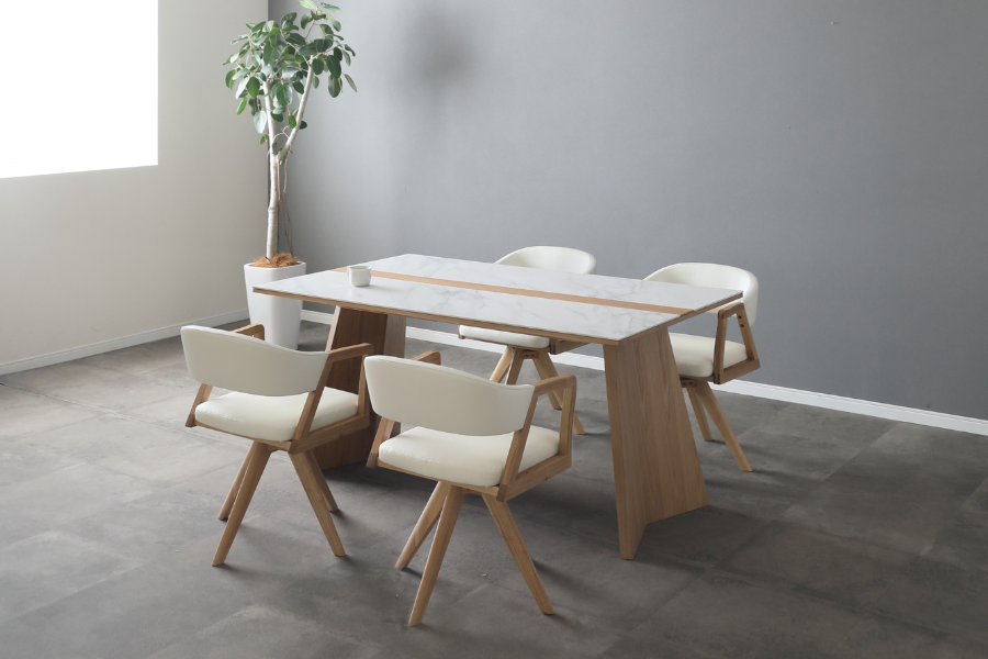 木製 回転式チェア - ダイニングチェアの通販 ｜リビングハウス【公式