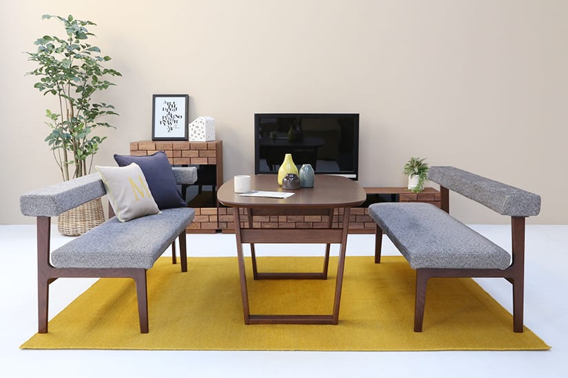 MOCOA（モコア）2Pアームレス - ベンチの通販 ｜リビングハウス【公式