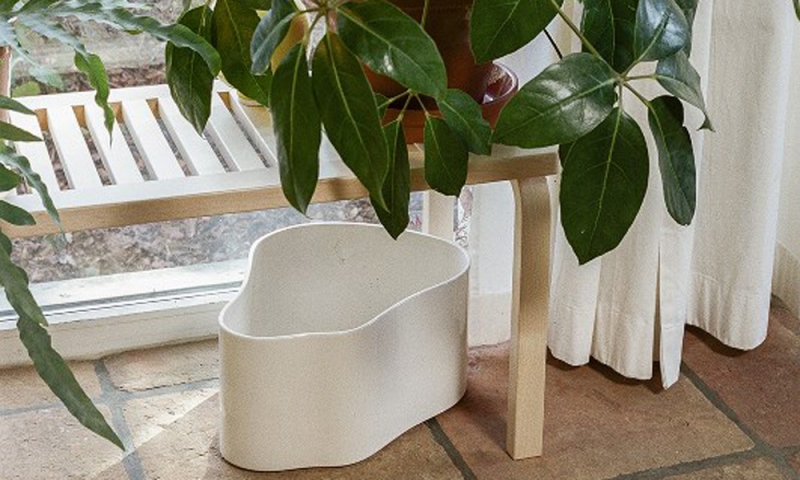 リーヒティエ プラントポットS / TypeA - ホワイト - 植木鉢