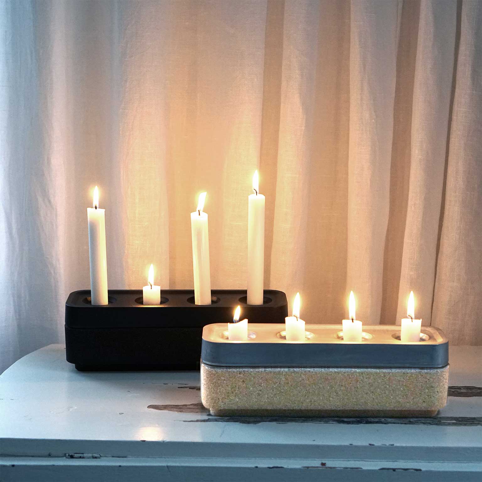 Born in Sweden（ボーン イン スウェーデン）アルミキャンドルホルダー