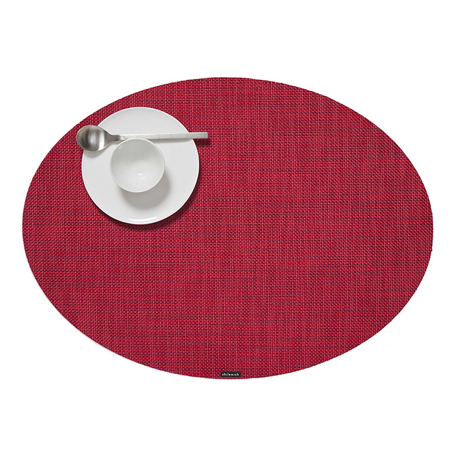 chilewich（チルウィッチ）Mini Basketweave プレースマット オーバル