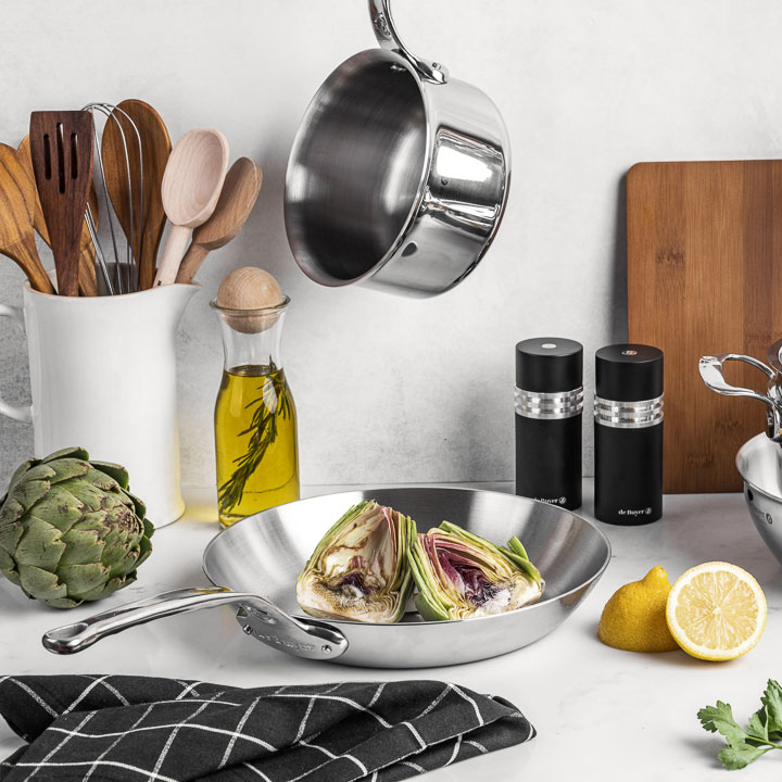 de BUYER（デバイヤー）AFFINITY ステンレスソースパン | LIVING MOTIF