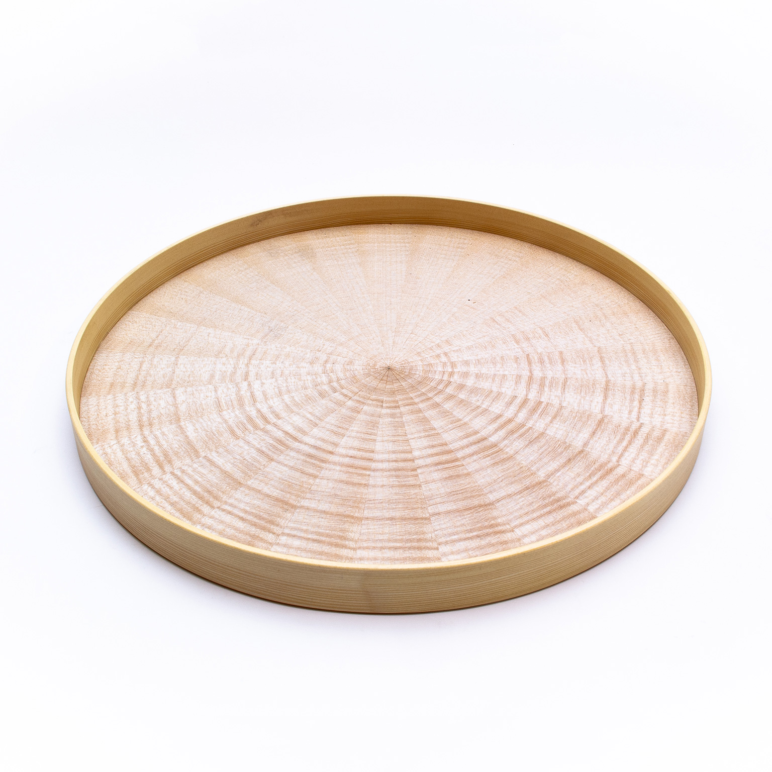 MORI KOUGEI（モリ コウゲイ）Round RaysTray S ホワイトシカモア