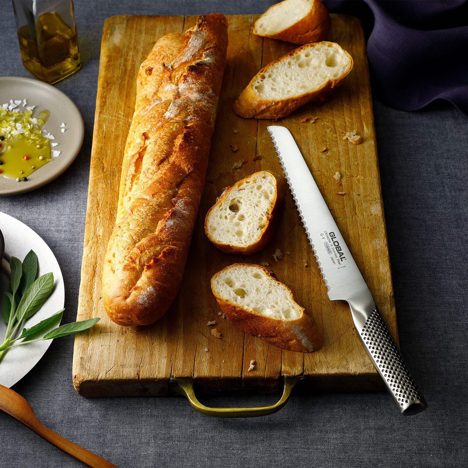 GLOBAL（グローバル）パン切りナイフ | LIVING MOTIF｜家具