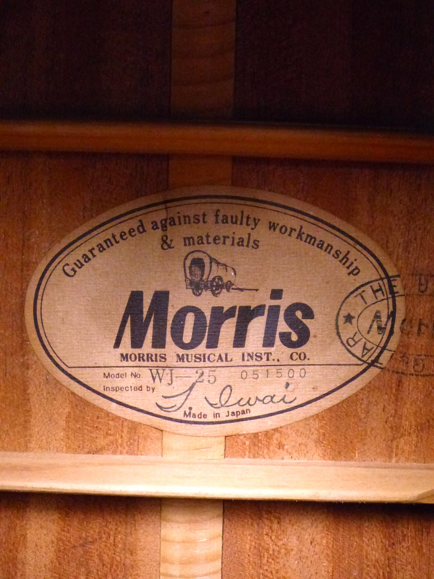 Morris '70s WJ-25 – 京町家のギターショップ ライトニン