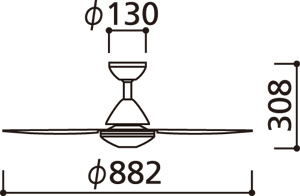 ODELIC オーデリック シーリングファン WF503 | 商品紹介 | 照明器具の