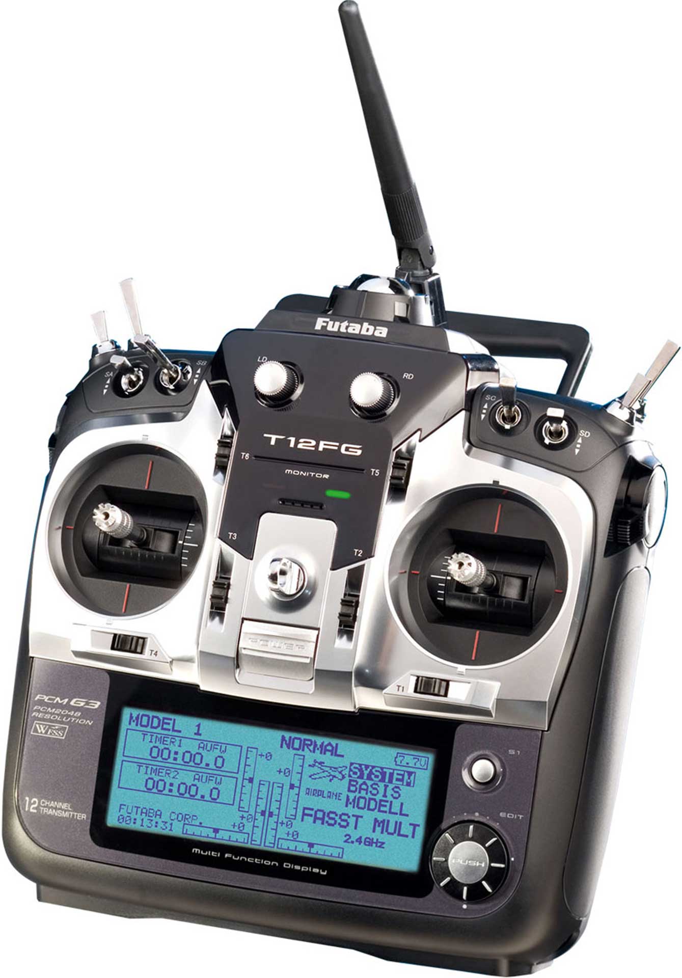 FUTABA T12FG 2,4GHZ 12/0/0/A WITHOUT RECEIVER - buy now - at