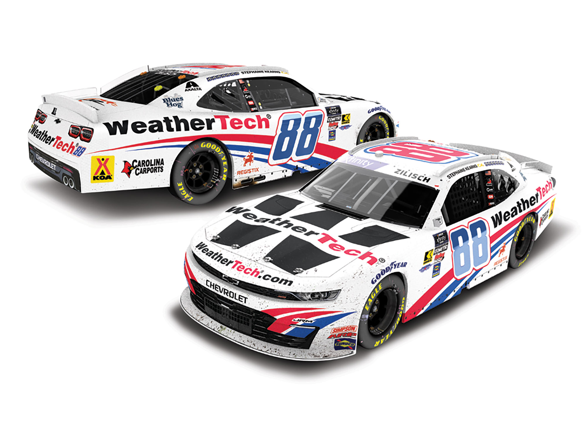 PARKER KLIGERMAN 2025 WEATHERTECH 1:64 DAYTONA WIN DIECAST