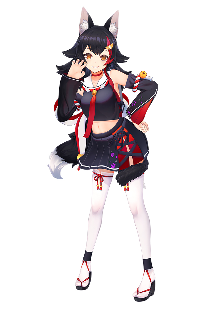 ホロライブ」所属・大神ミオ、1stアルバム『Night walk』本日配信