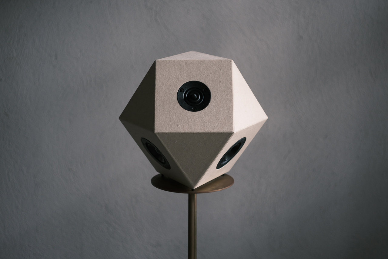 14面体スピーカー”sight” 和紙仕上げ | listude