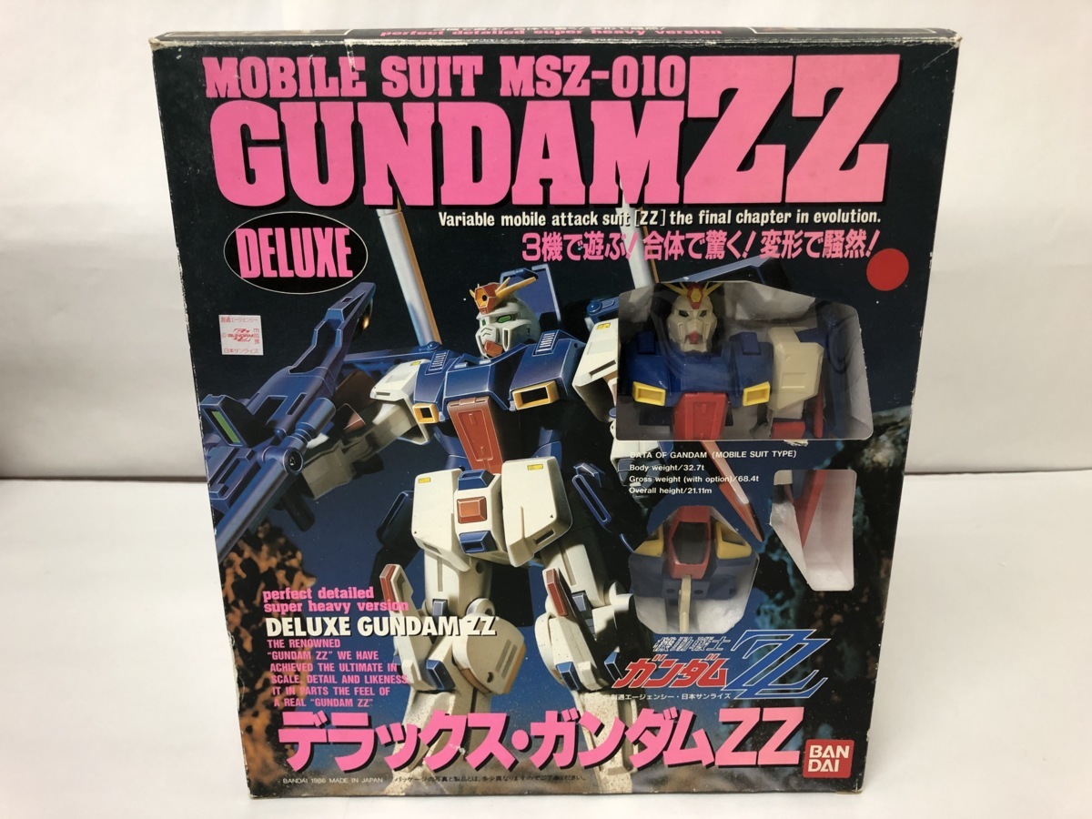 デラックス・ガンダムZZ 機動戦士ガンダムZZ DX GUNDAM ZZ バンダイ