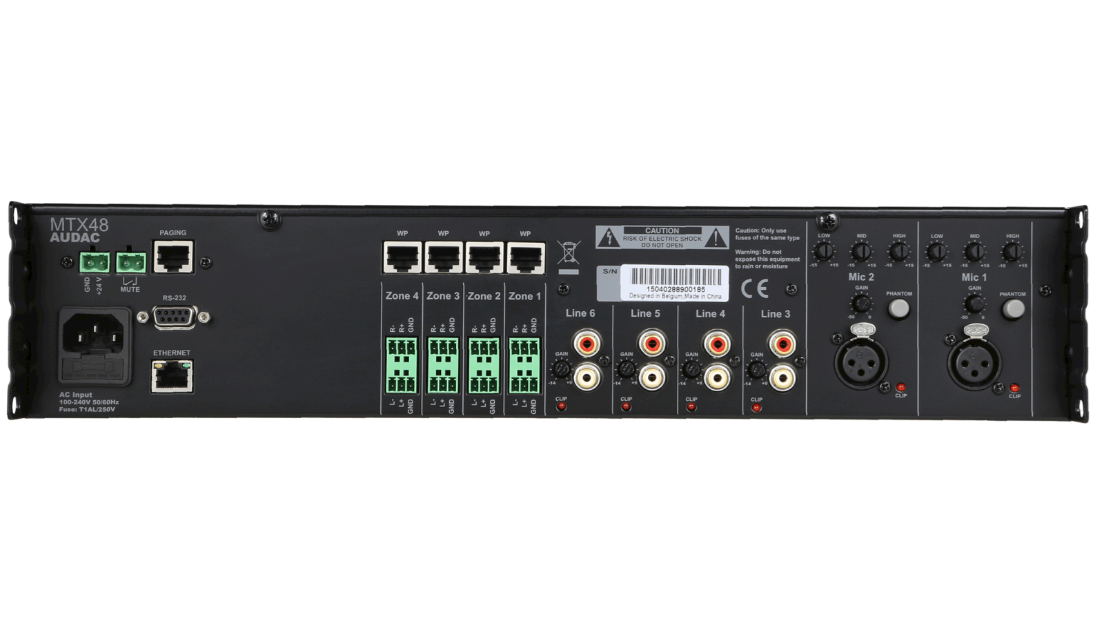 AUDAC MTX48: Vielseitige Audio-Matrix-Lösung