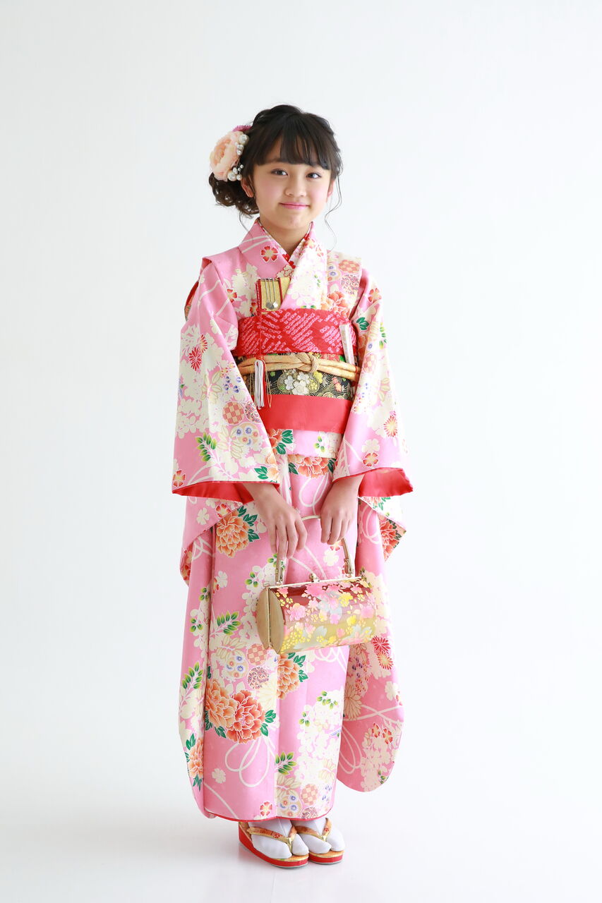 ハーフ成人式着物、卒業袴 コーディネート 【ライフスタジオ横浜青葉店