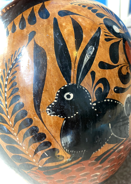 メキシコトナラ焼小皿ソース皿