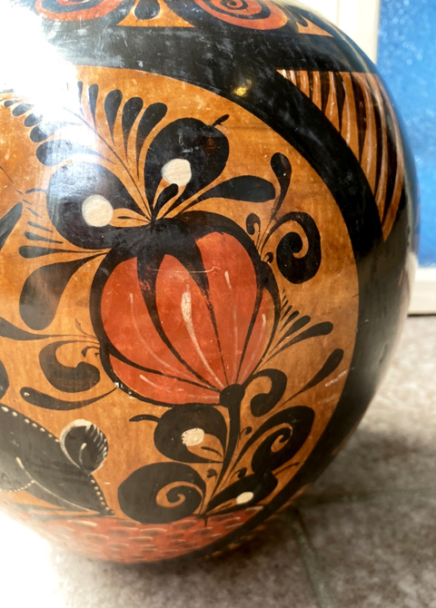 メキシコトナラ焼小皿ソース皿