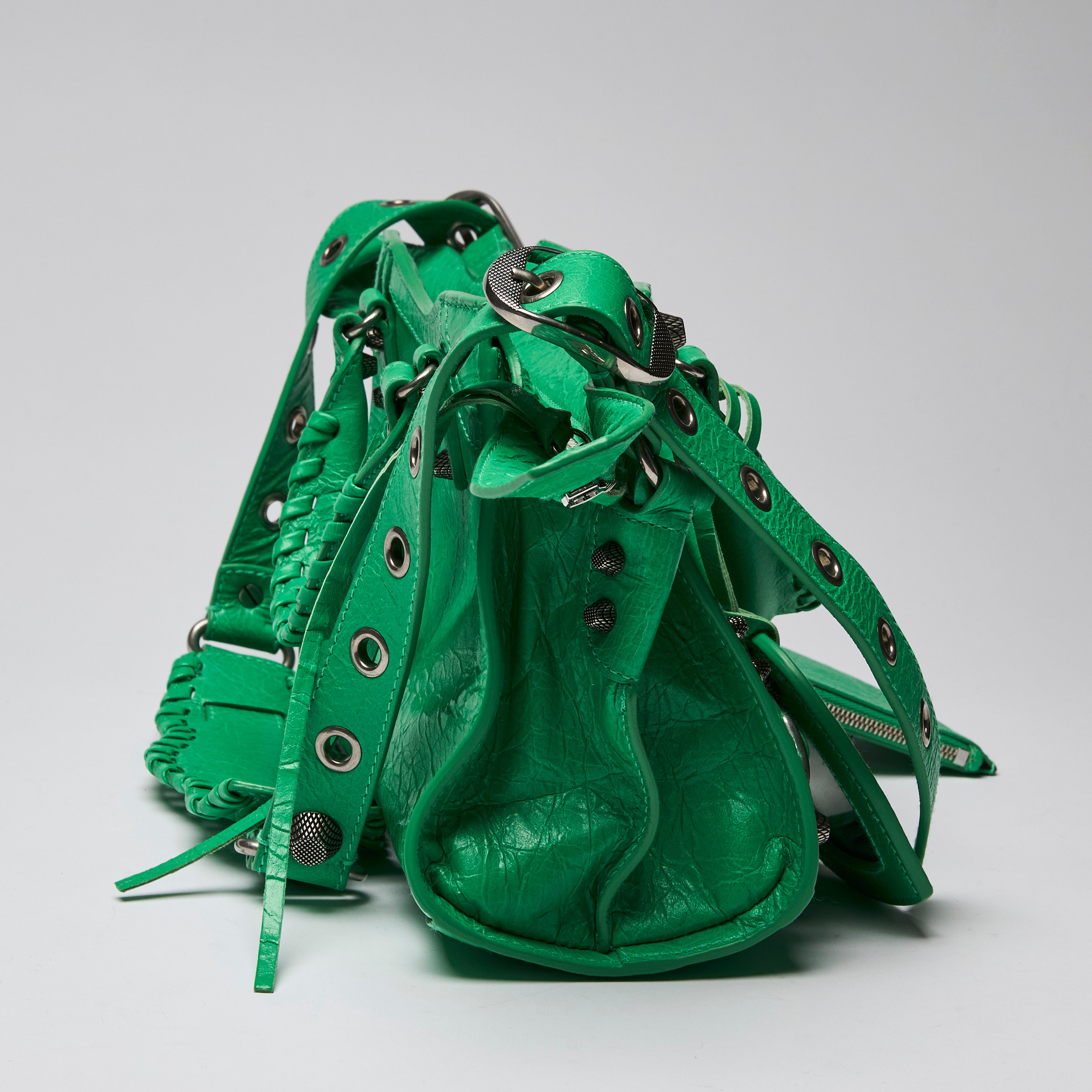 Balenciaga Agneau Arena Neo Cagole City Handbag Vivid Green – LFC Ltd
