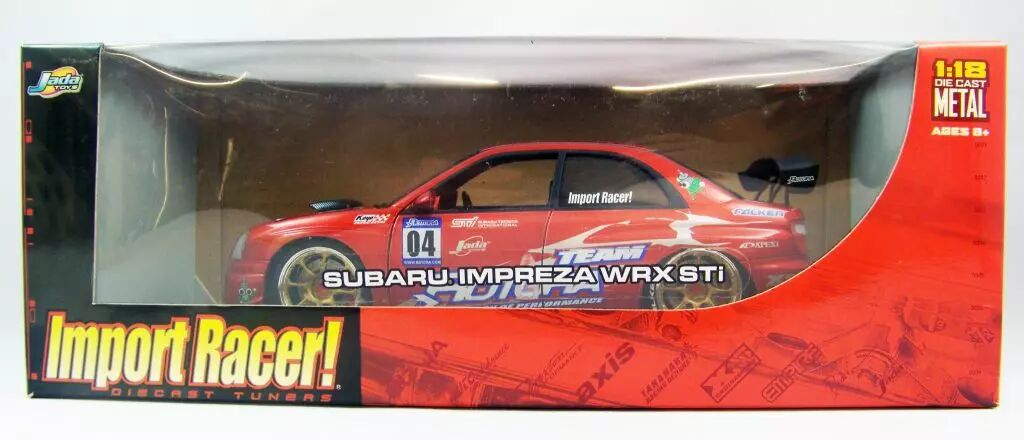 Jada Toys Import Racer Subaru Impreza WRX STi 1:18 scale (Diecast