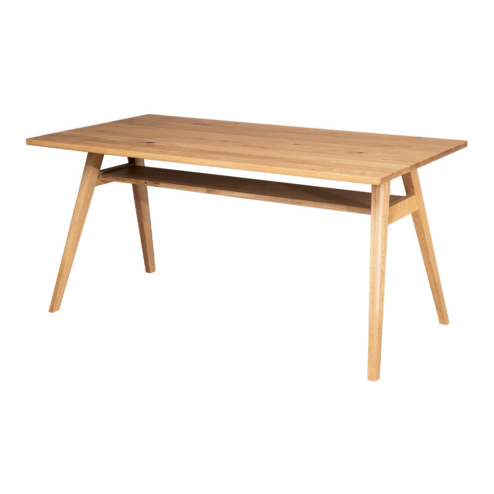 lushroom ダイニングテーブル 4人掛け 天然木 無垢 オーク ナチュラル