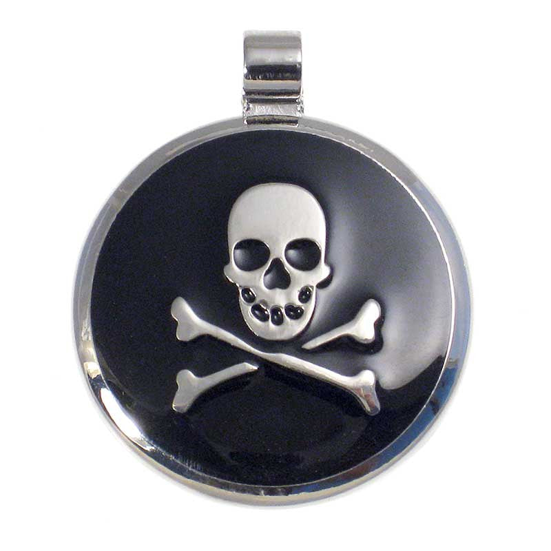Skull and Crossbones Dog Tag – LuckyPet