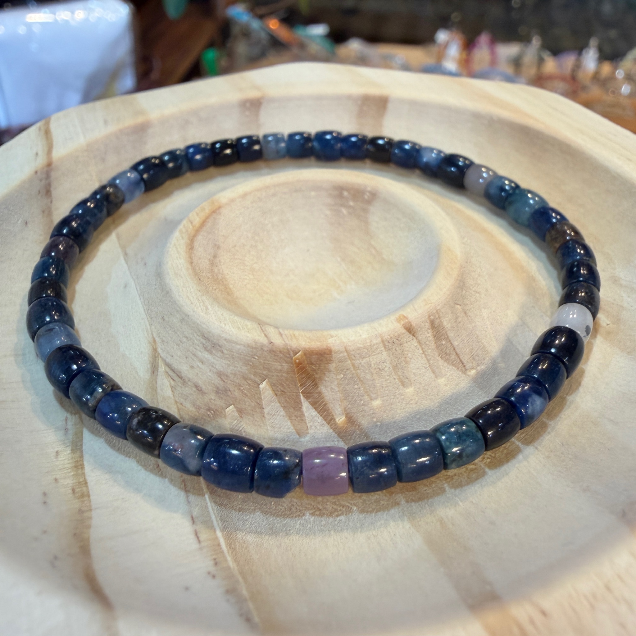 南アフリカ産スギライト 桶型ブレスレット | パワーストーン通販は