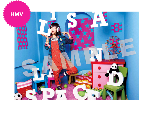 LiSA 2ndフルアルバム「LANDSPACE」 購入者店舗特典ポスター 絵柄決定！