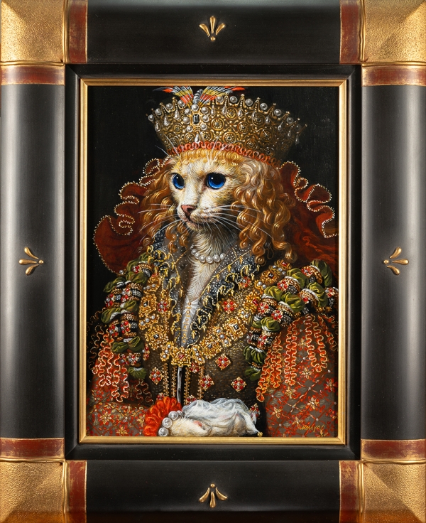 作品詳細: 若い猫貴族の肖像