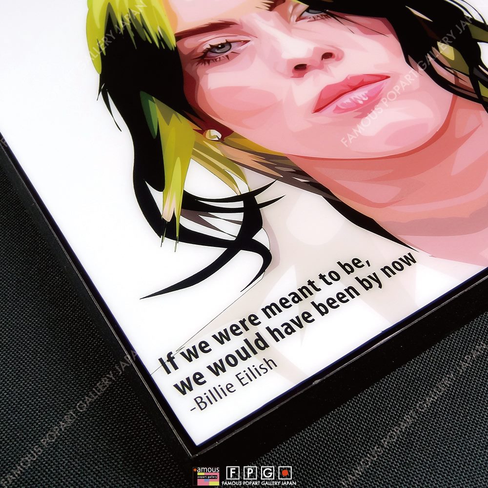 BILLIE EILISH VER.2 / ビリー アイリッシュ [ポップアートパネル