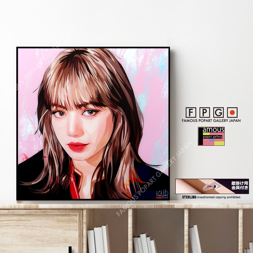 LISA Ver.3 -BLACKPINK- / リサ -ブラックピンク- [ポップアートパネル