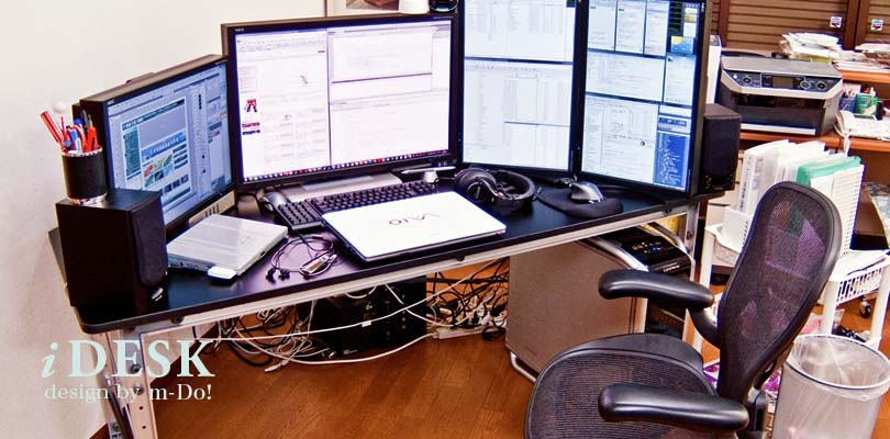 快適SoHo生活のためのオーダーメイドデスク「iDesk」