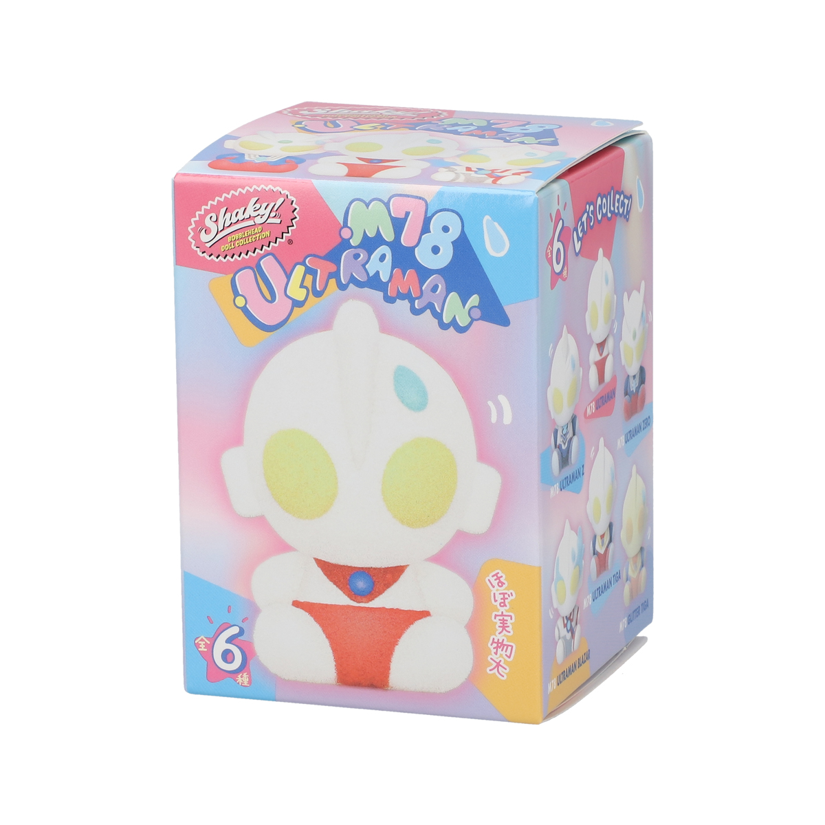 Shaky!バブルヘッドドール M78 ULTRAMAN 全6種コンプリートセット