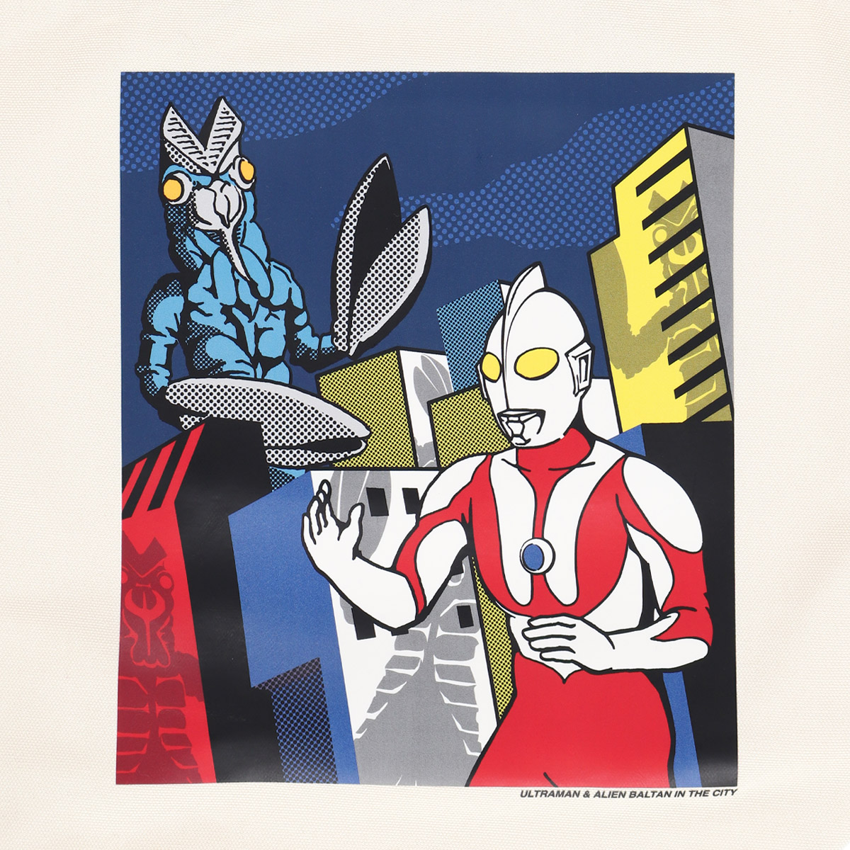 トートバッグ POP ART ウルトラマン 49629 《ウルトラマンSHOP限定