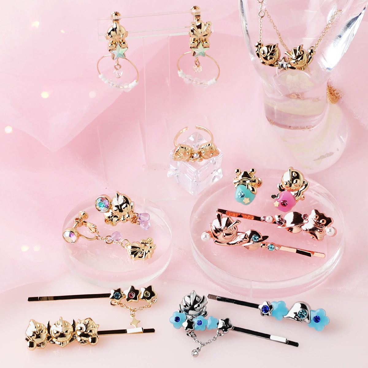 M78ウルトラマン ほしのしずくシリーズ ヘアピンセット （ウルトラマン