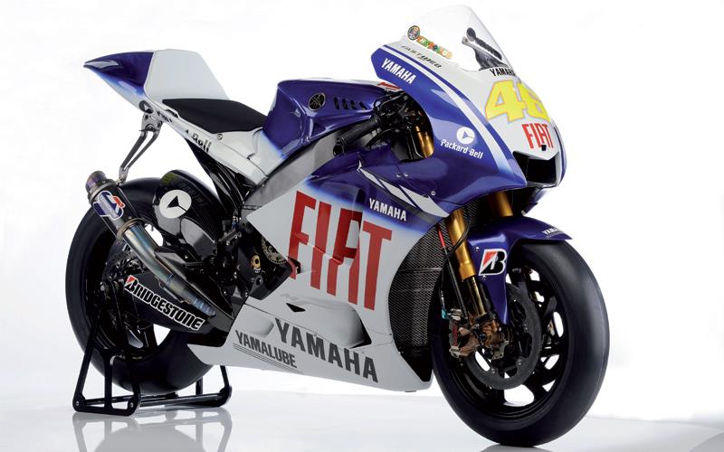 Yamaha unveil Valentino Rossi's stunning new 2009 YZR-M1