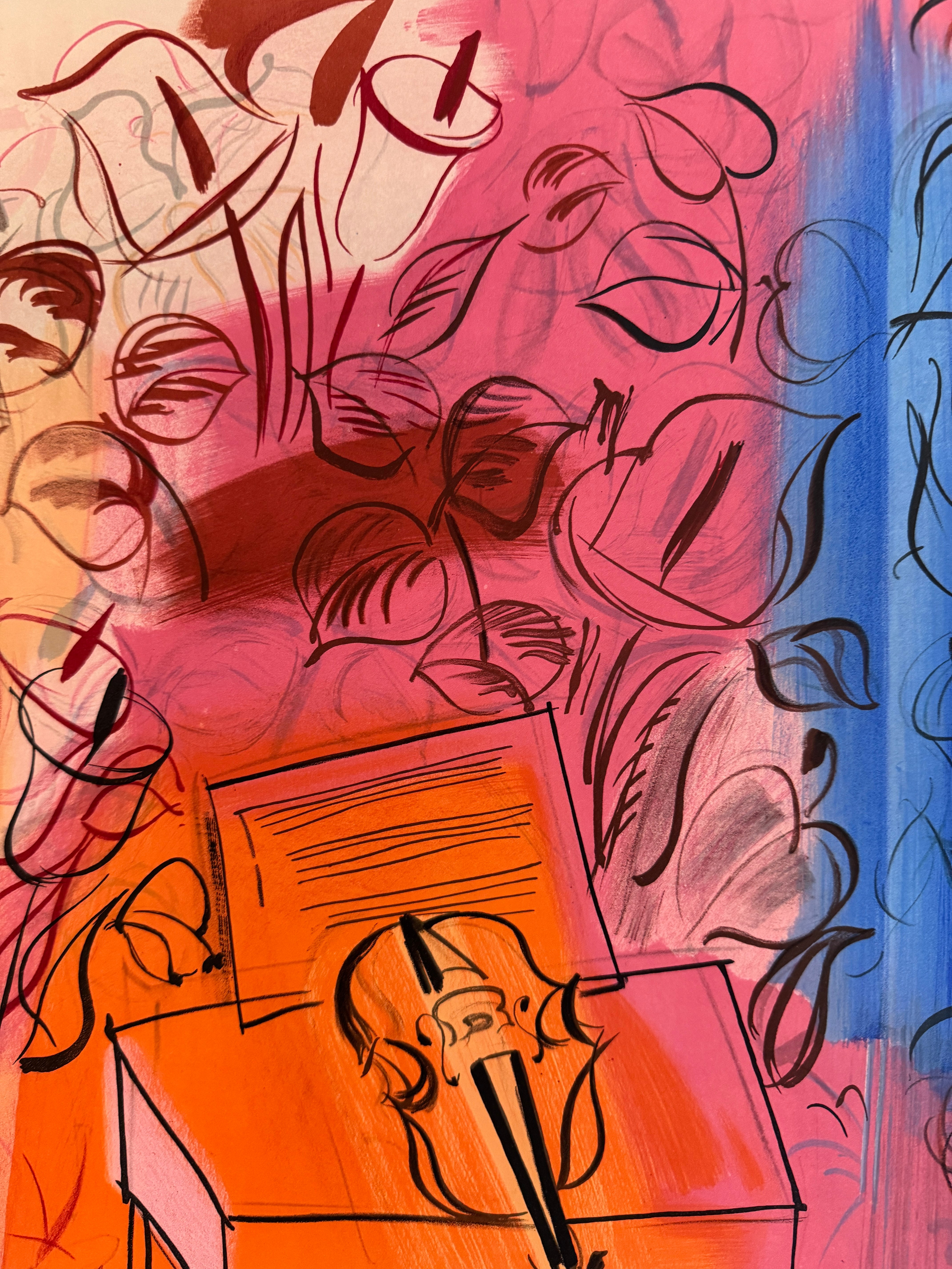 Intérieur au Violon - Musée National D'Art Moderne (after) Raoul