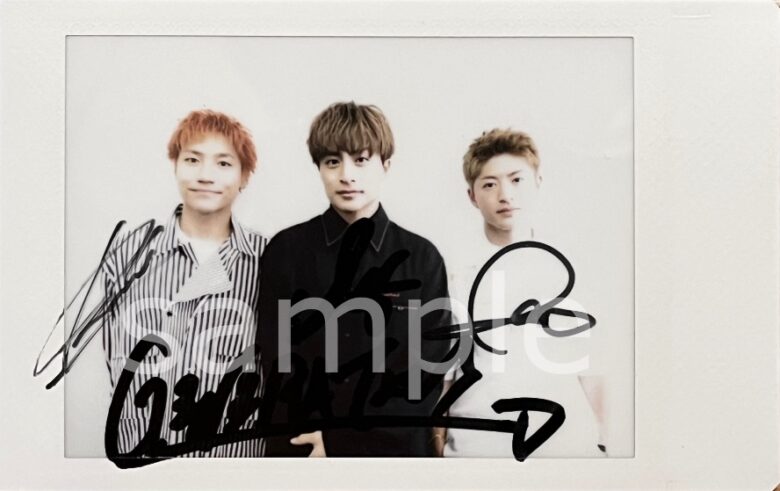 GENERATIONS白濱亜嵐＆小森隼＆佐野玲於サイン入りチェキを1名様に