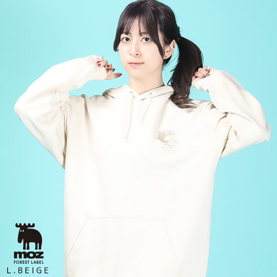 月音こな×moz FOREST LABELコラボプルオーバーパーカー