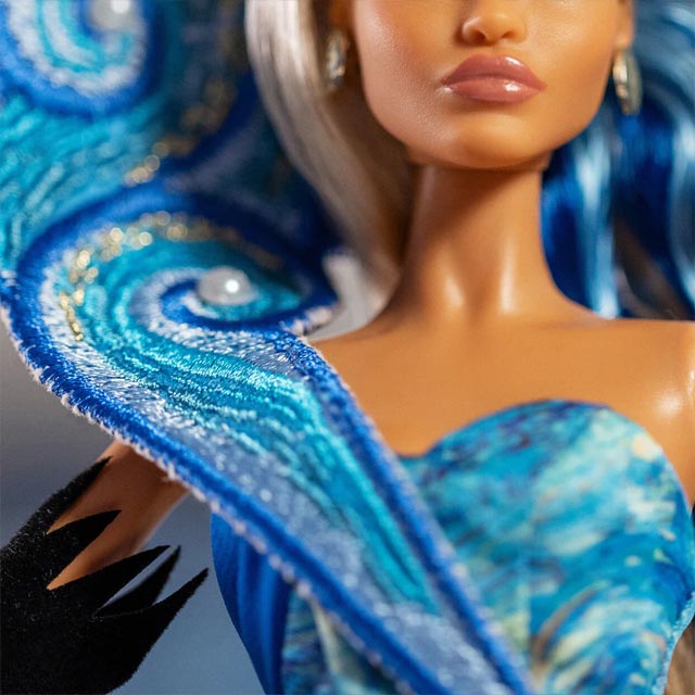 Barbie x MoMA Vincent van Gogh The Starry Night ドール(Barbie)：キッズ