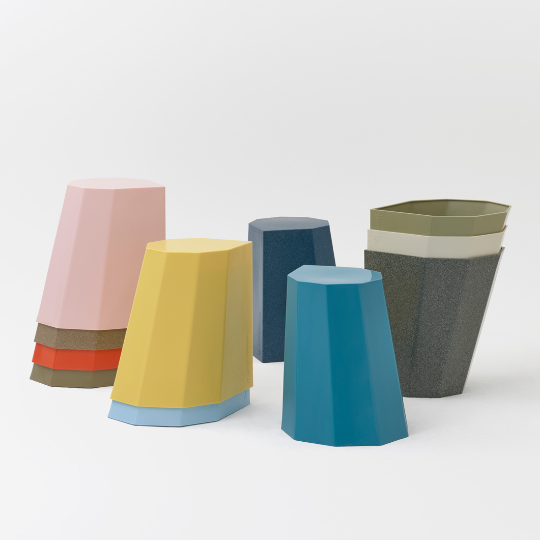 Arnold Circus スツール オレンジ(オレンジ)：ホーム