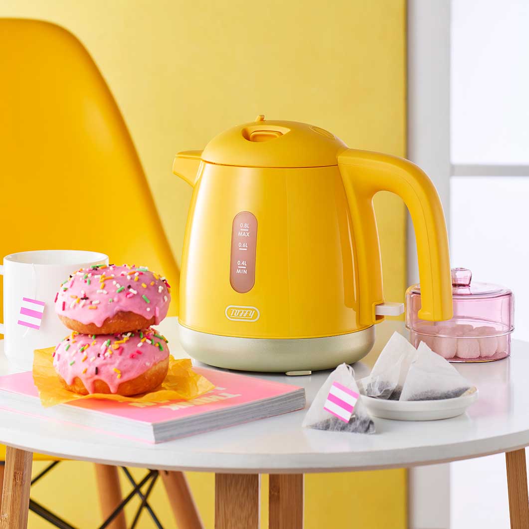 Toffy 給湯ロック付き電気ケトル カナリアイエロー(カナリアイエロー