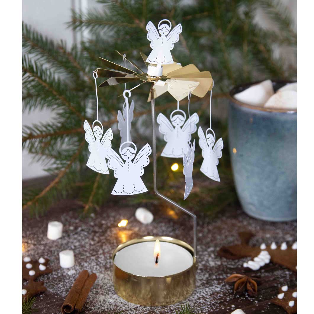 ロータリーキャンドルホルダー シンギングエンジェル(シンギング