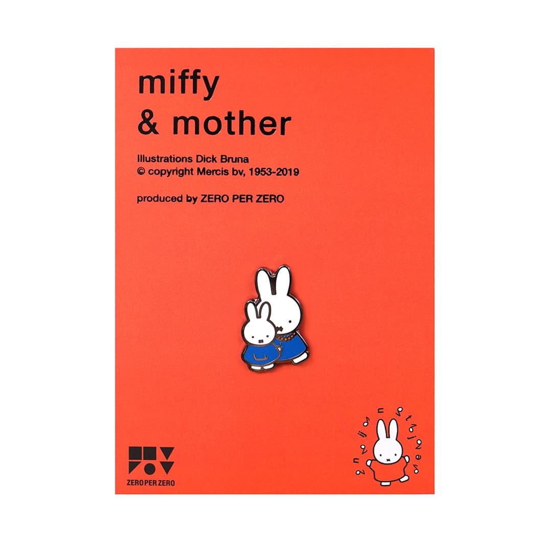 ミッフィー ピンバッジ Miffy ＆ Mother(Miffy & Mother)：ファッション