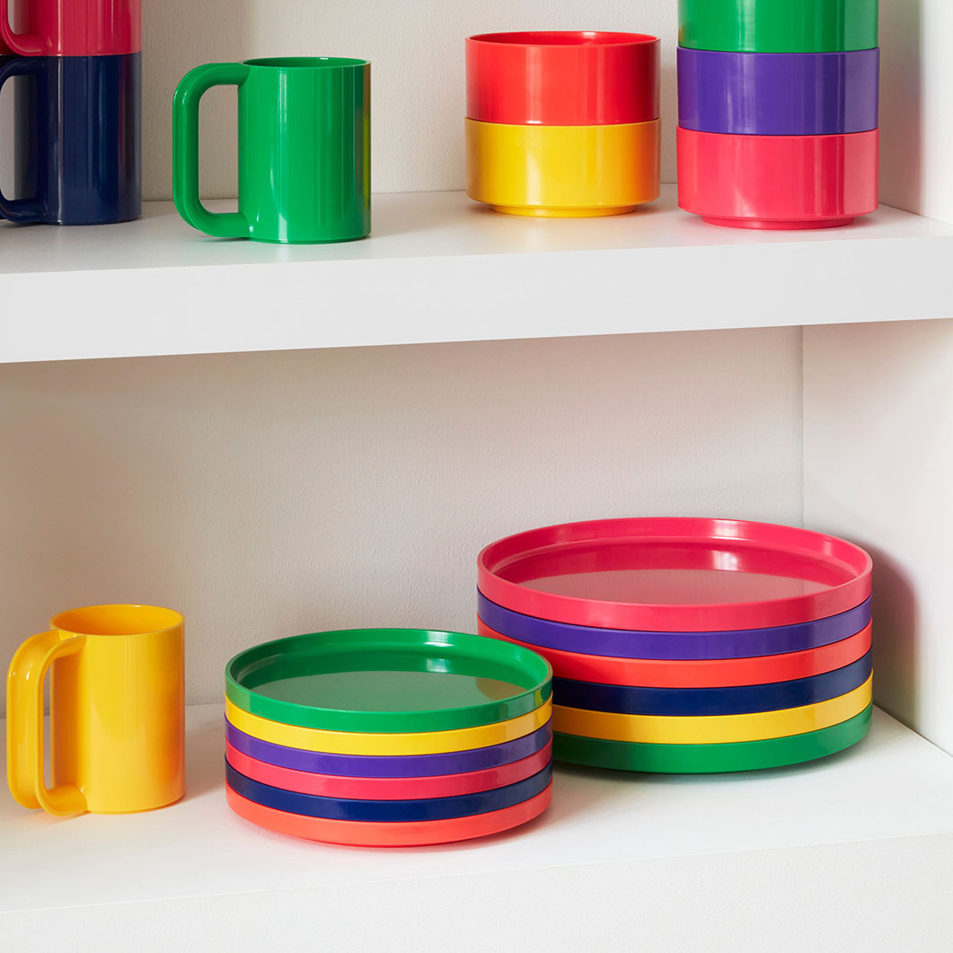 Vignelli Hellerware レインボー ディナープレート 6枚セット(ディナー